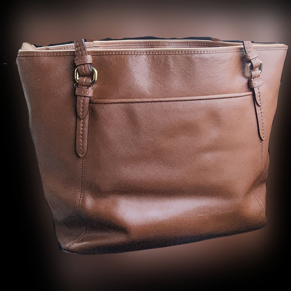 Authentic Coach Peyton Carryall Leather Classic Tote
